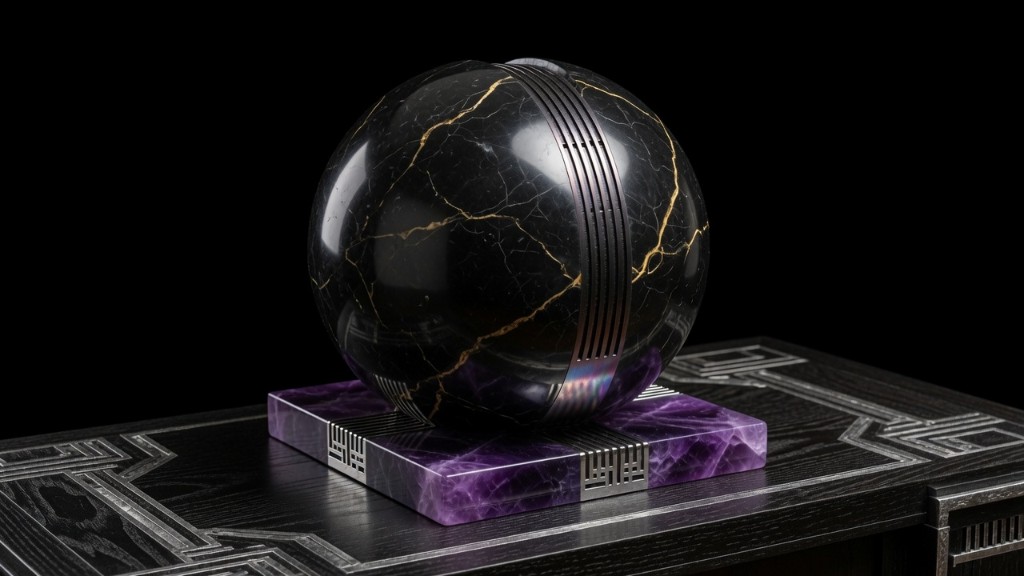 Personal Centurion — Obsidian & Amethyst